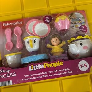 Little People Disney Princess Time for Tea with Belle Mrs. Potts Chips